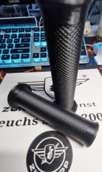 Preview: Zündapp R & RS 50 Roller Griffgummis Handschaltung 2 x 561-17.314 TPU Schwarz